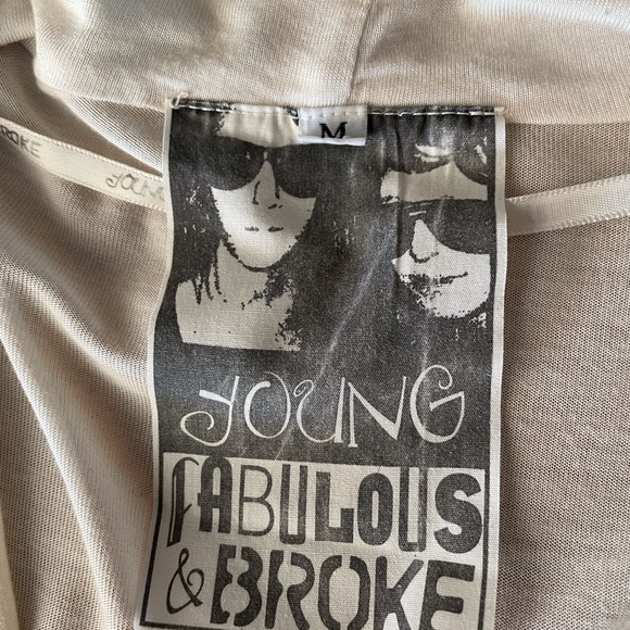 Young fabulous and broke top NWOT - Picture 3 of 7